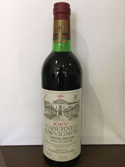 6 Bottles 1984 KWV CABERNET SAUVIGNON